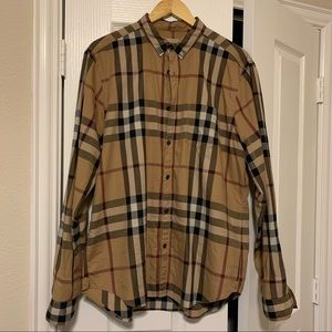 Burberry check shirt